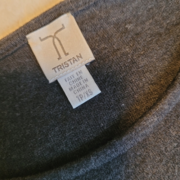 TRISTAN Classic Black and Grey Dress Size XS - Picture 4 of 8